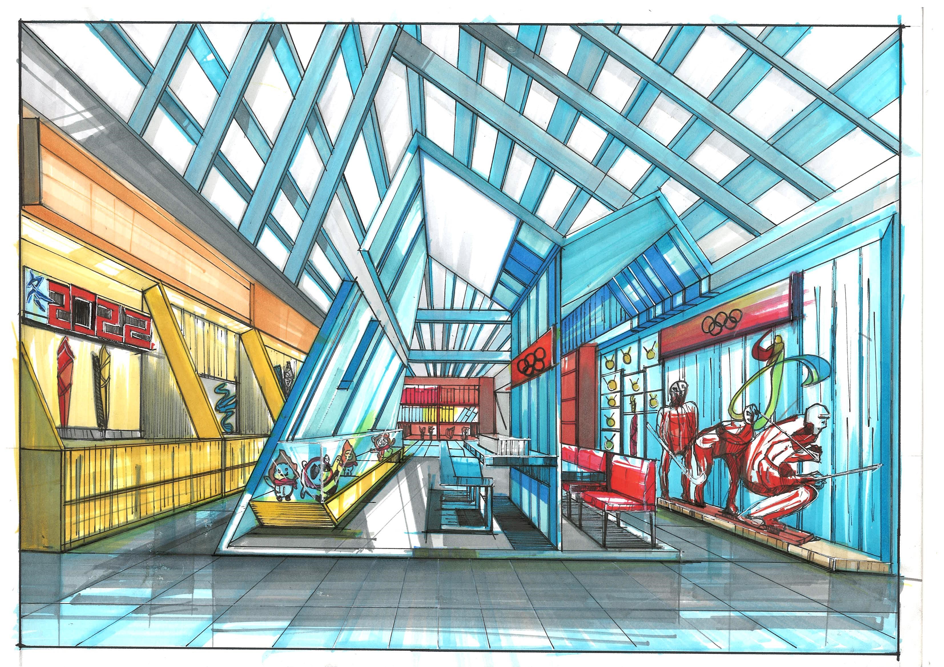 3.郭杰《冬奥会展厅设计》-2