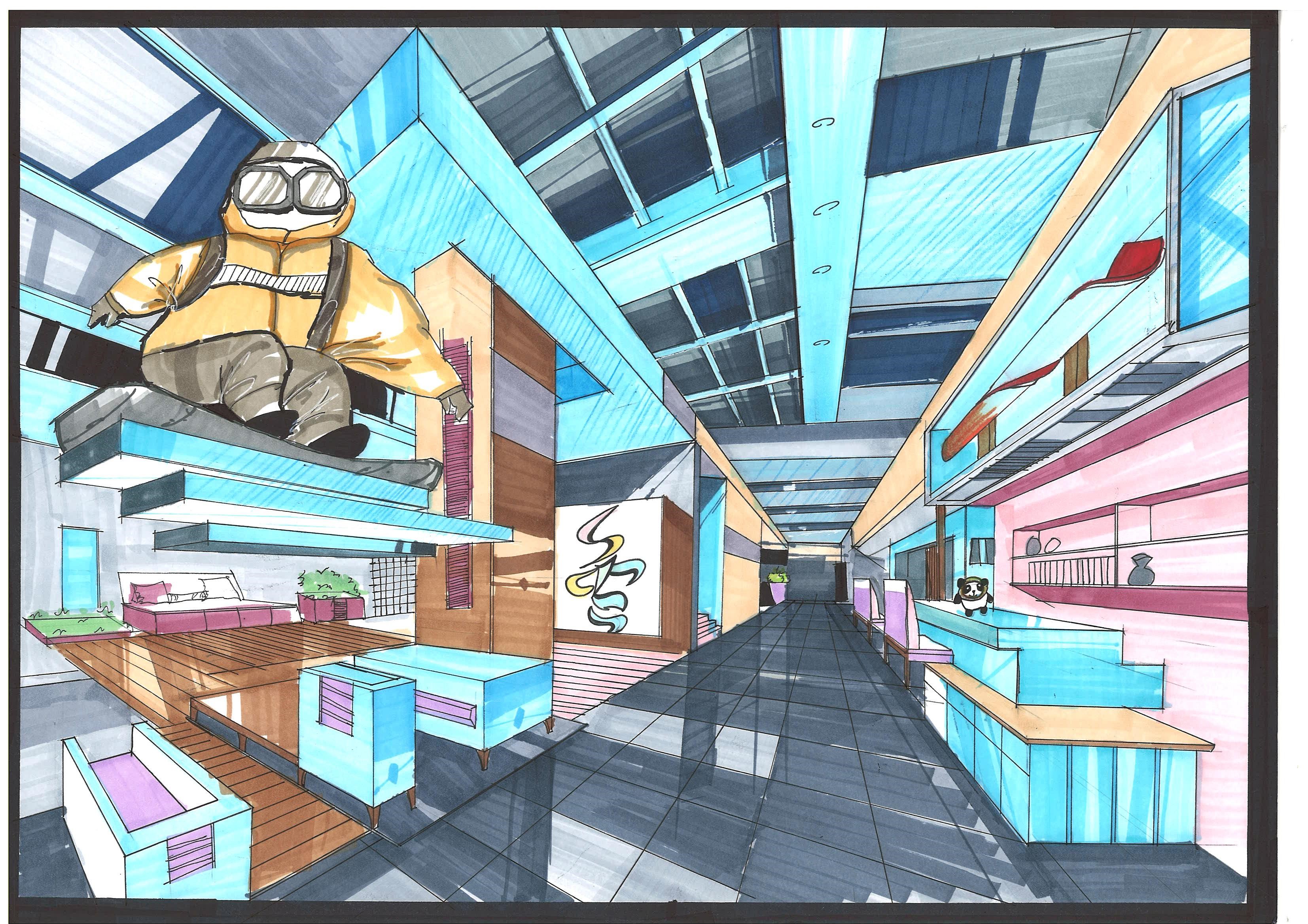 24.李林妮《冬奥会主题展厅设计》-2